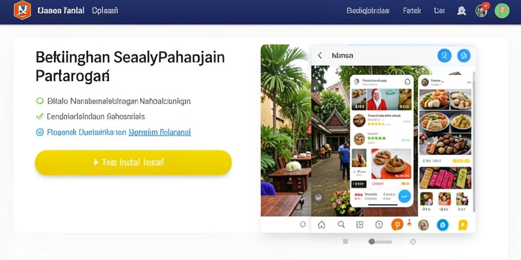 Tampilan awal permainan dengan karakter yang beragam.