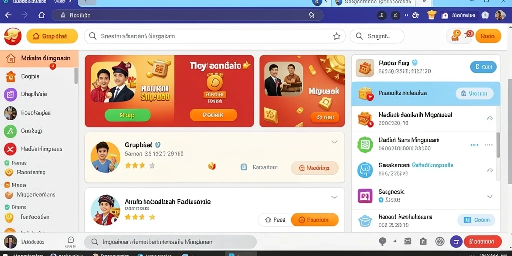 Screenshot menunjukkan pertarungan epik antara karakter utama.