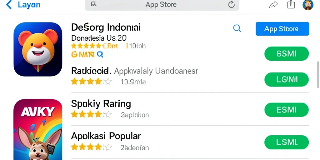 Tangkapan layar menunjukkan antarmuka utama permainan.