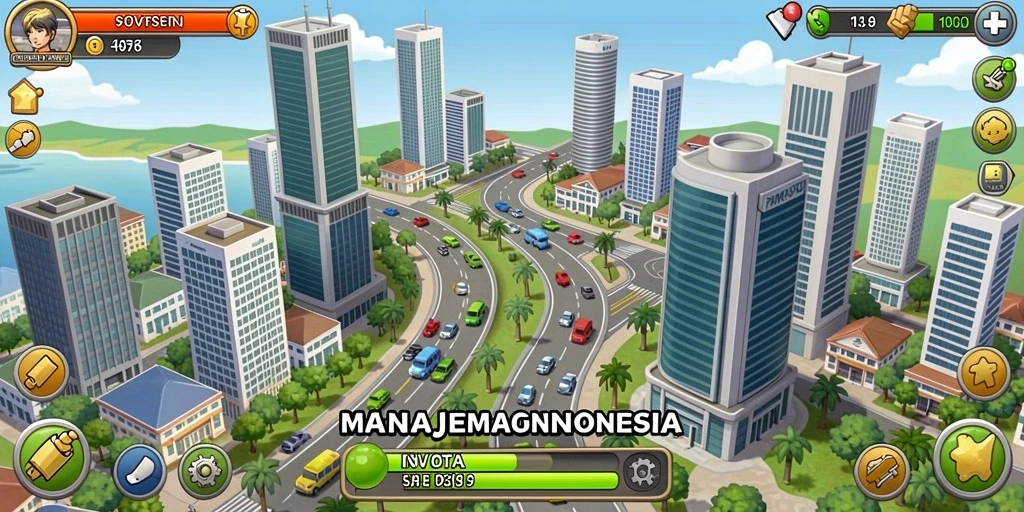 Tampilan awal yang menarik dan penuh warna.